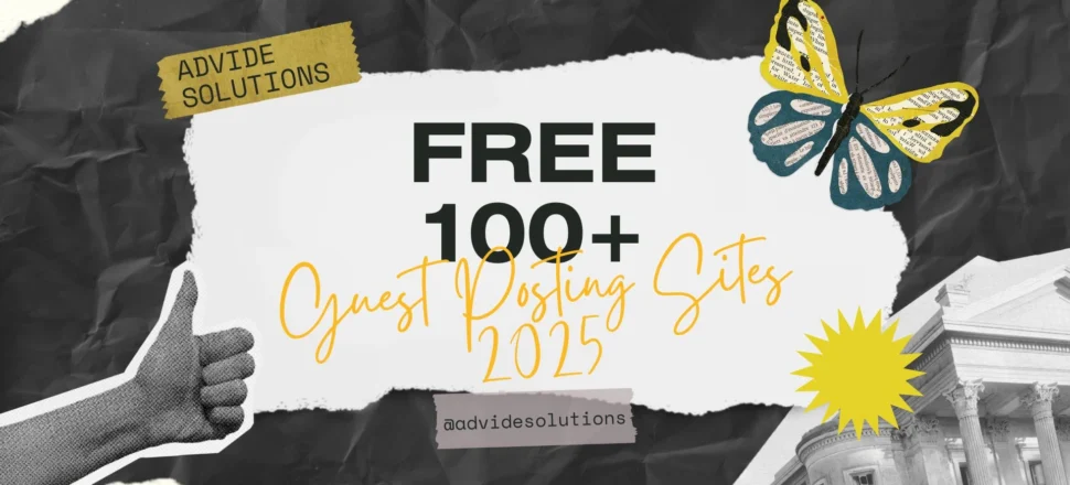 Free 100+ Guest Posting Sites 2025