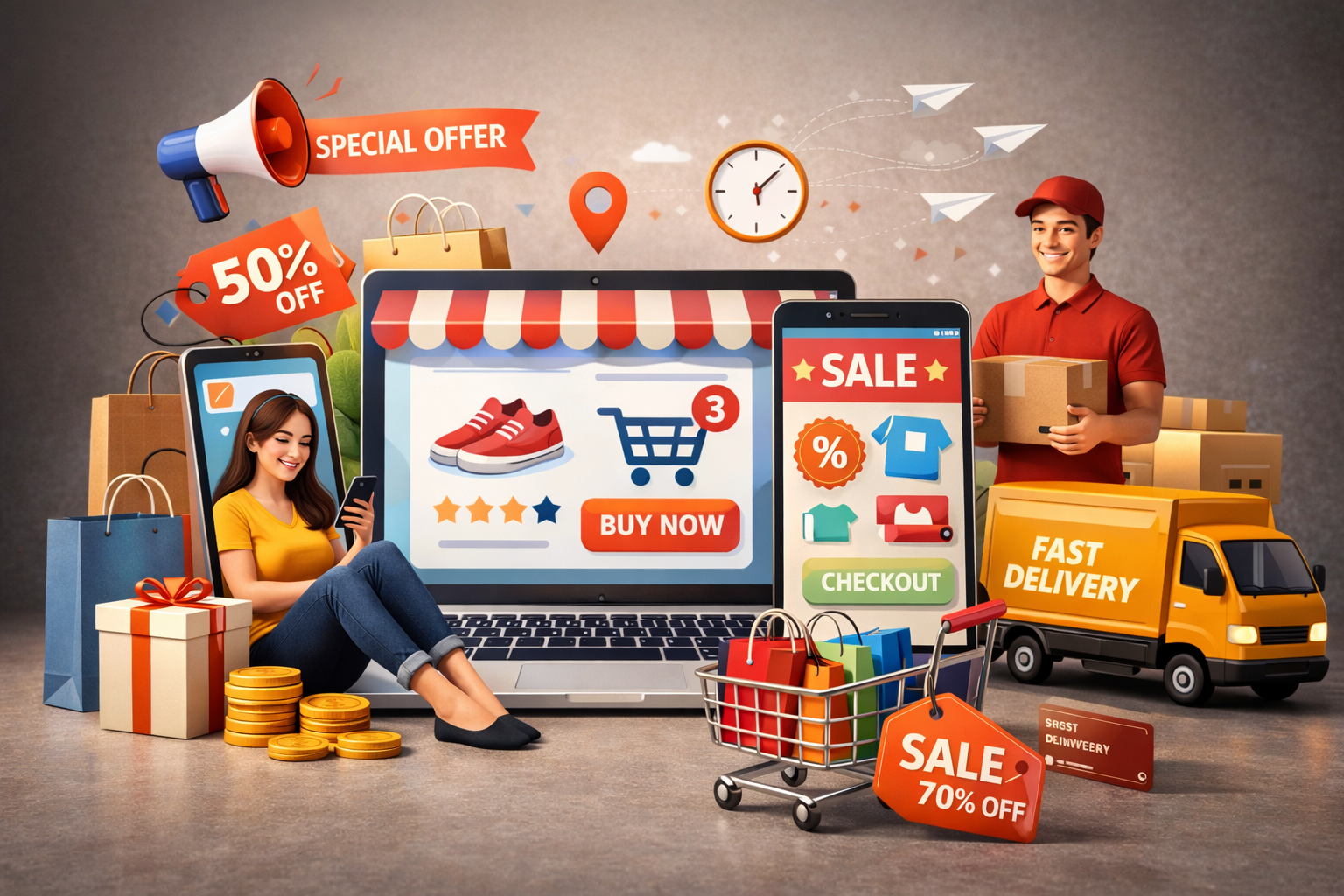 digital marketing for ecommerce seo and shopify marketing