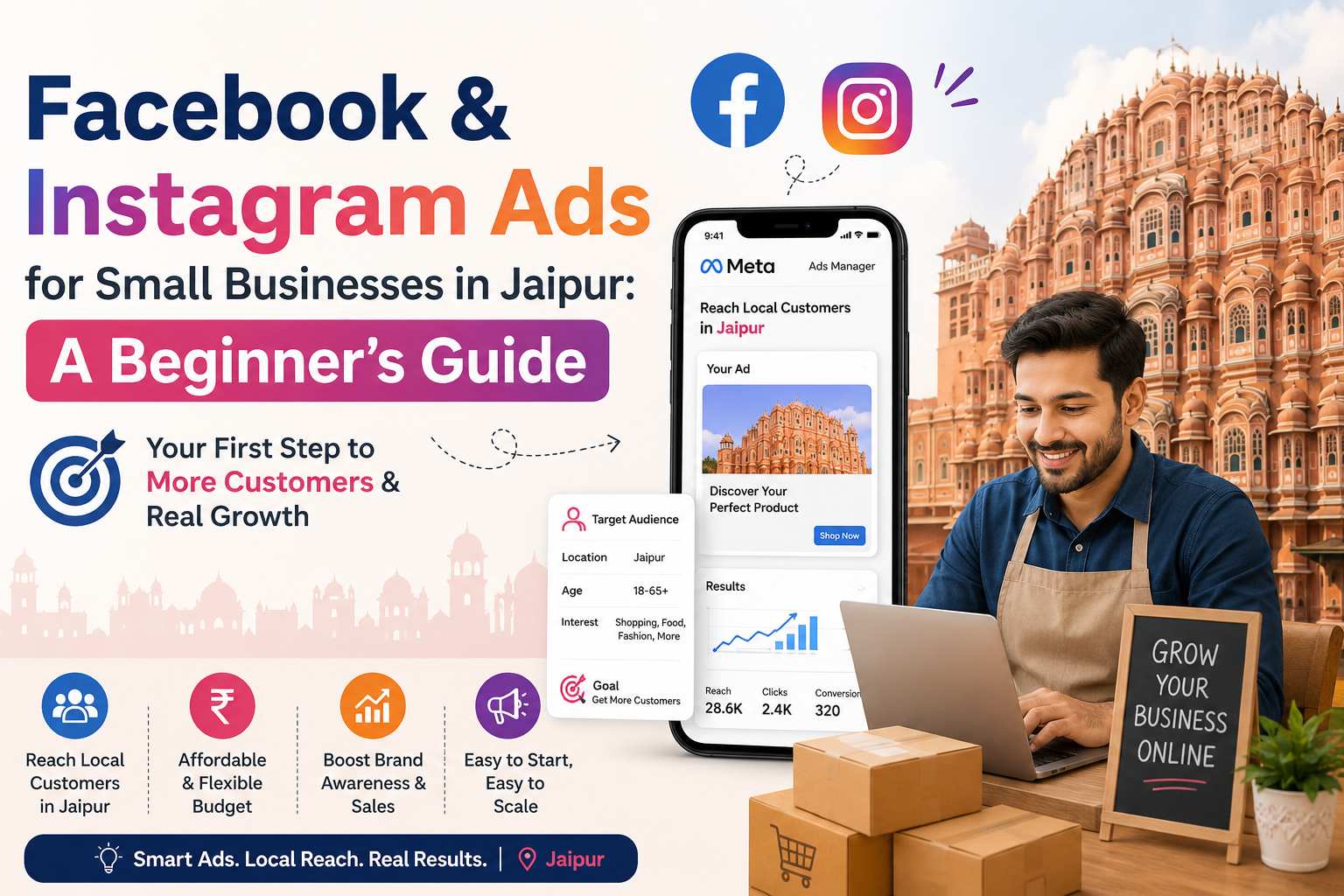 Facebook and Instagram Ads for Small Business in Jaipur