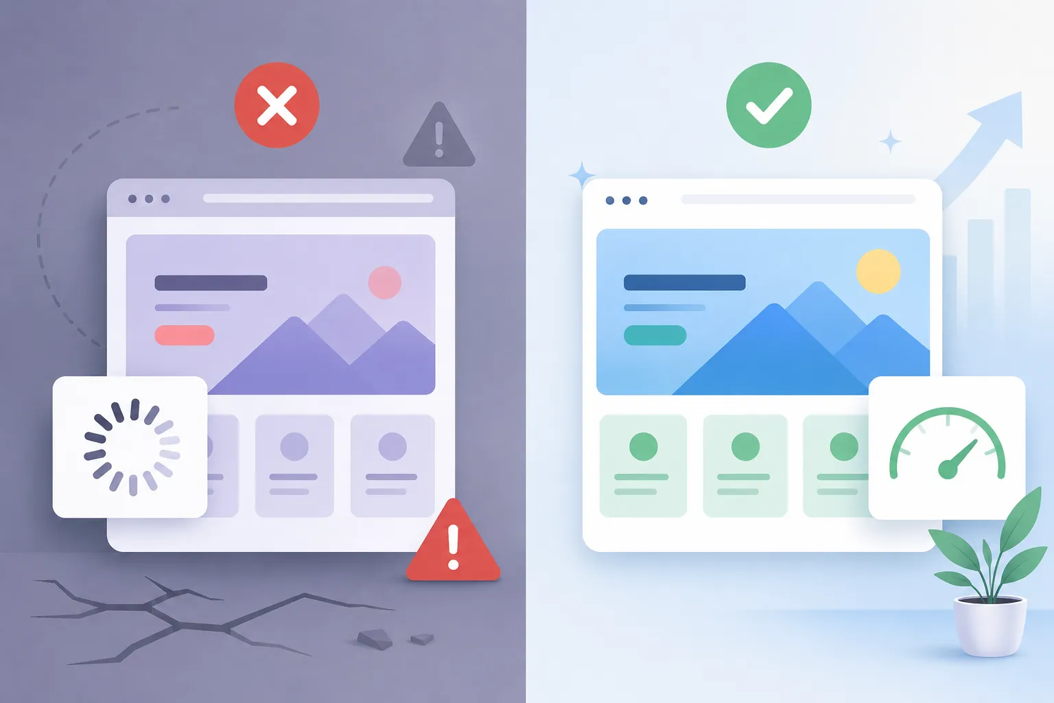 Broken-vs-Thriving-Website-Performance