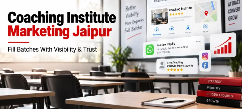 Coaching Institute Marketing Jaipur