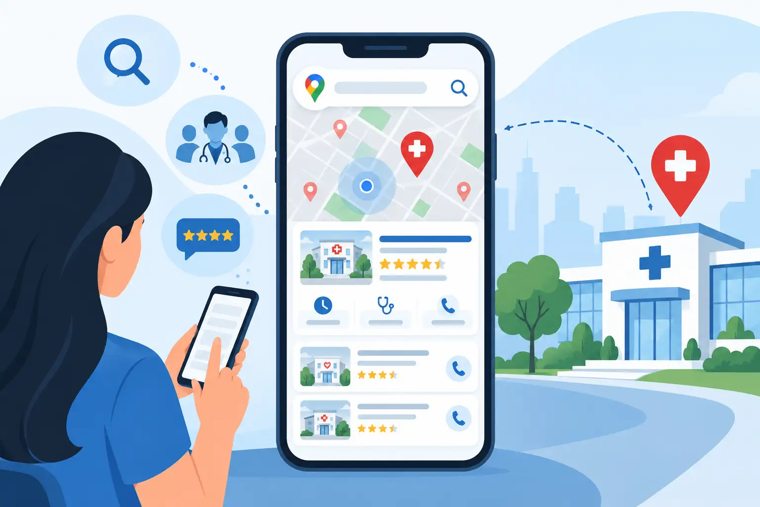 Digital-Clinic-Search-Map
