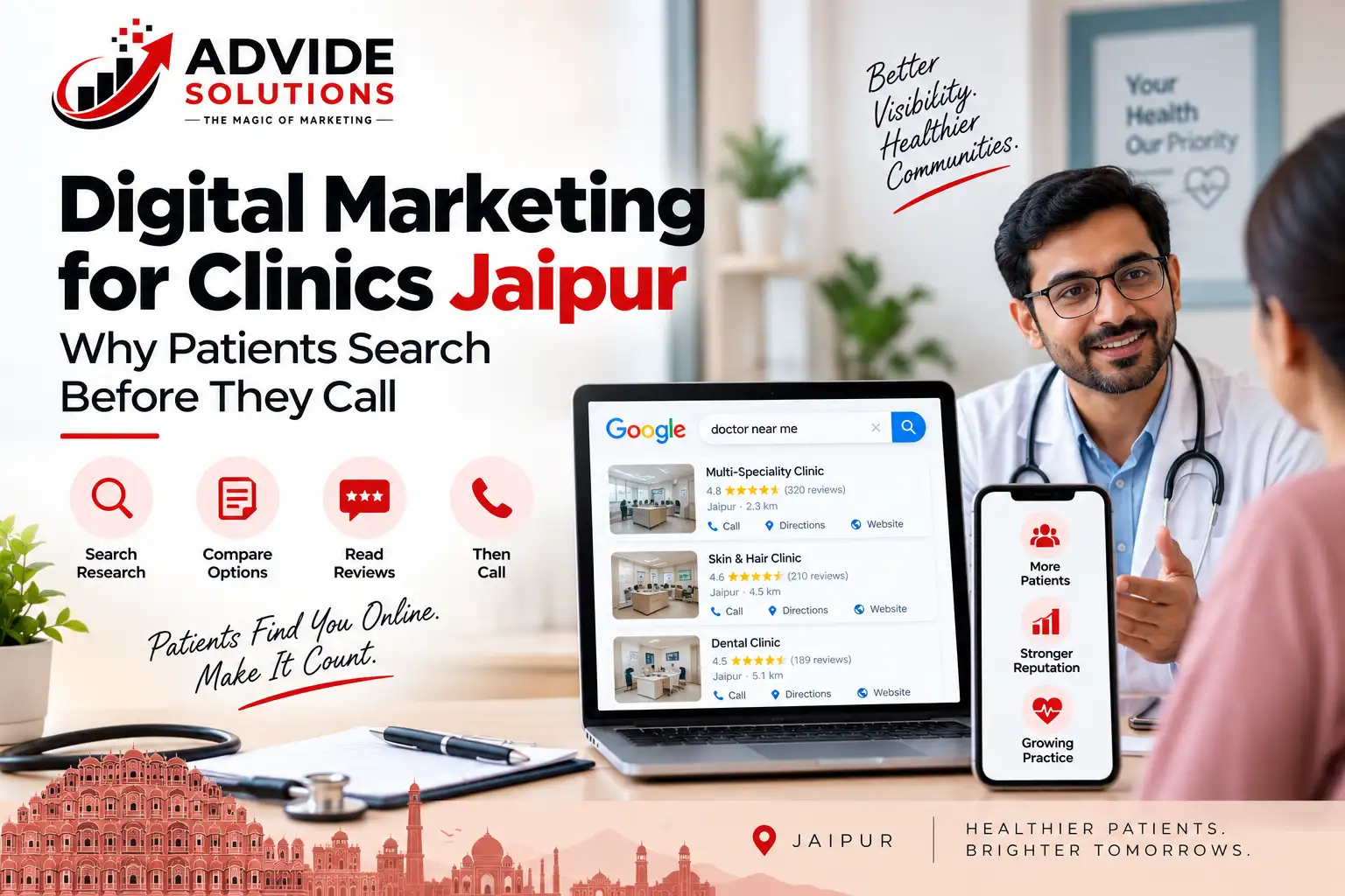 Digital Marketing for Clinics Jaipur