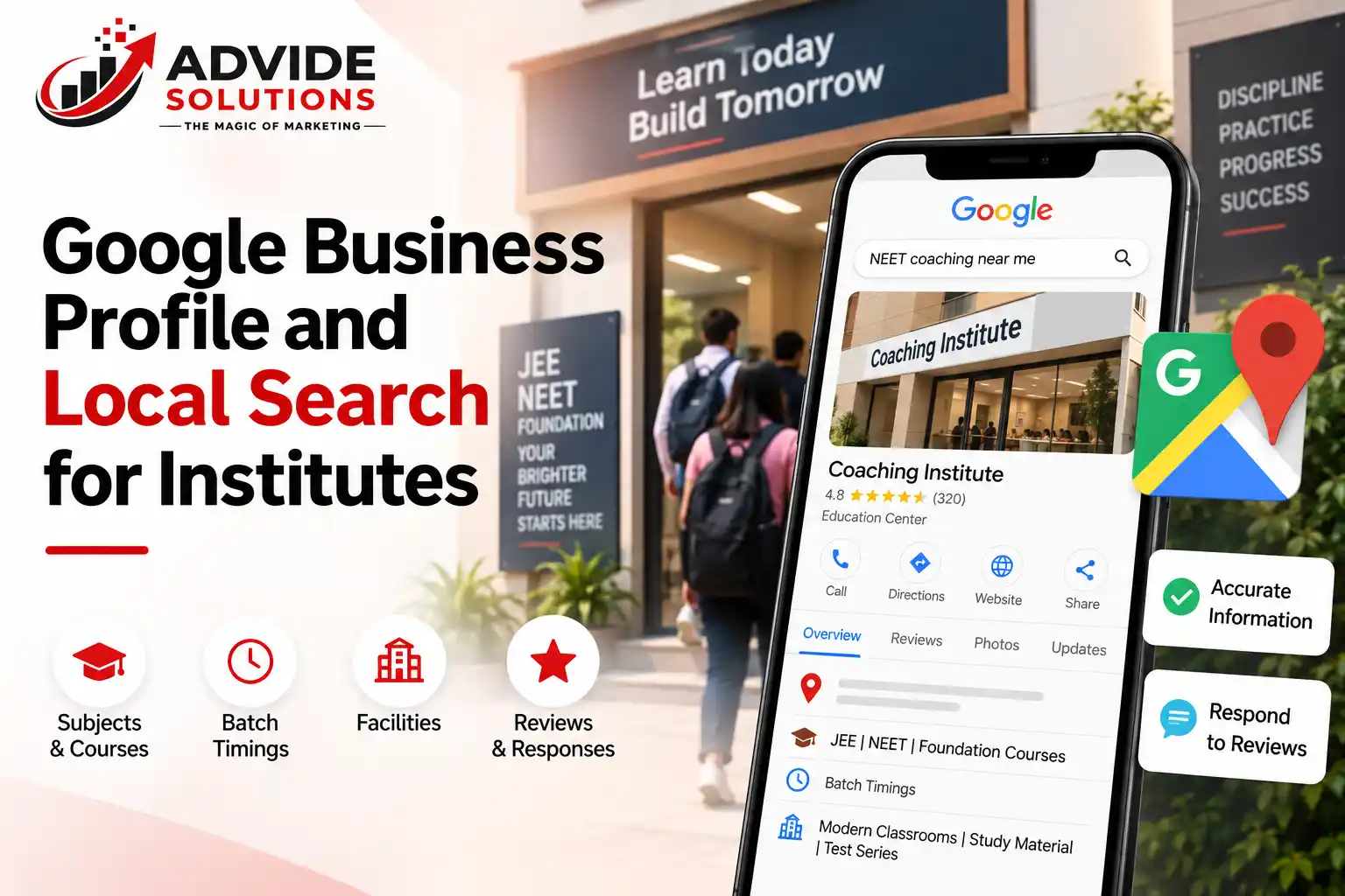 Google Business Profile and Local Search for Institutes